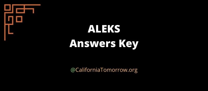 all ALEKS answer key