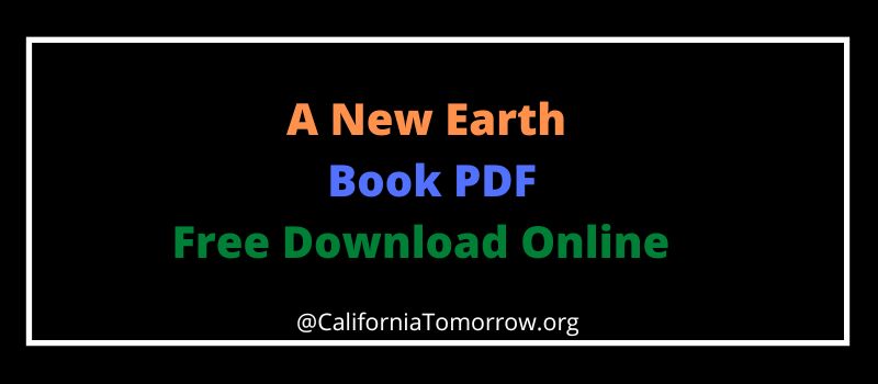 A New Earth PDF Free Download Online